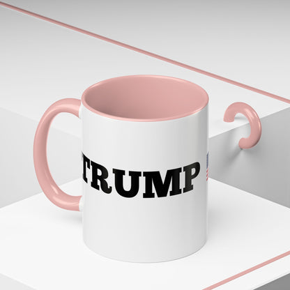 TRUMP USA * Accent Ceramic Coffee Mug in 4 colors - 11oz & 15oz