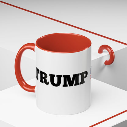 TRUMP USA * Accent Ceramic Coffee Mug in 4 colors - 11oz & 15oz