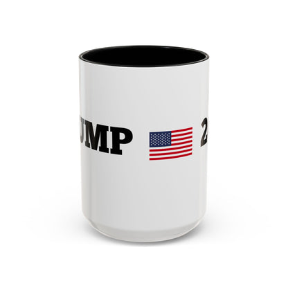 TRUMP 2025 * Accent Ceramic Coffee Mug in 4 colors - 11oz & 15oz