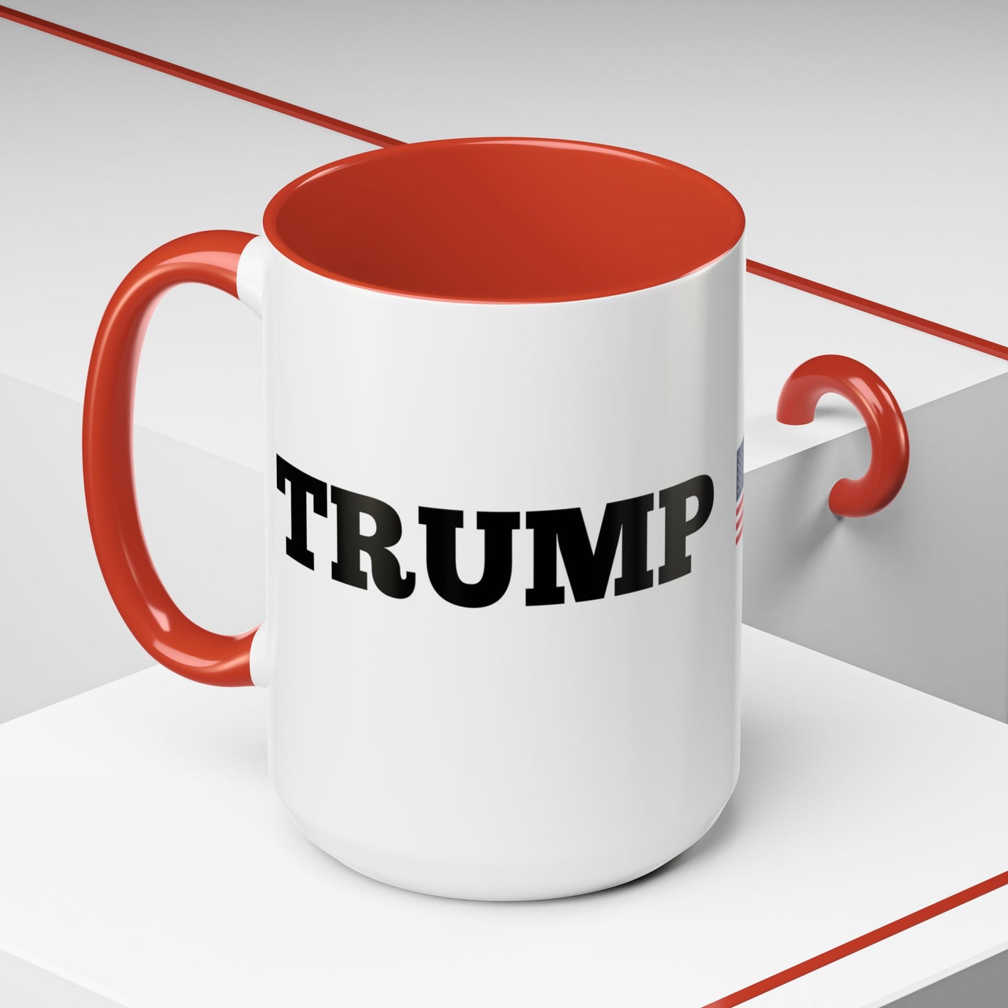 TRUMP USA * Accent Ceramic Coffee Mug in 4 colors - 11oz & 15oz