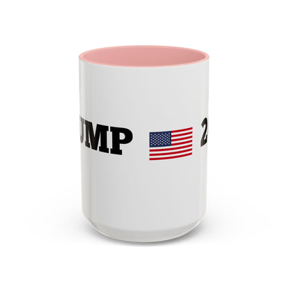 TRUMP 2025 * Accent Ceramic Coffee Mug in 4 colors - 11oz & 15oz