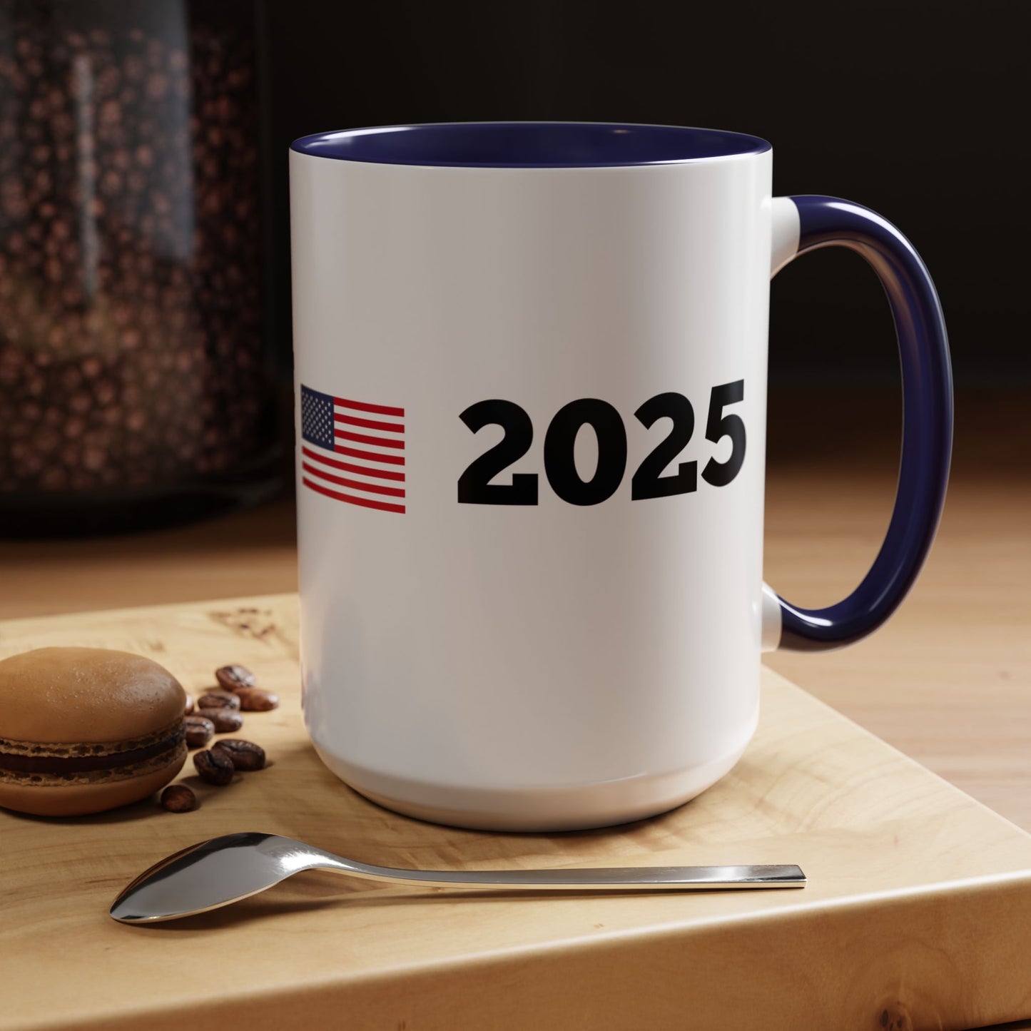 TRUMP 2025 * Accent Ceramic Coffee Mug in 4 colors - 11oz & 15oz