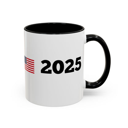 TRUMP 2025 * Accent Ceramic Coffee Mug in 4 colors - 11oz & 15oz