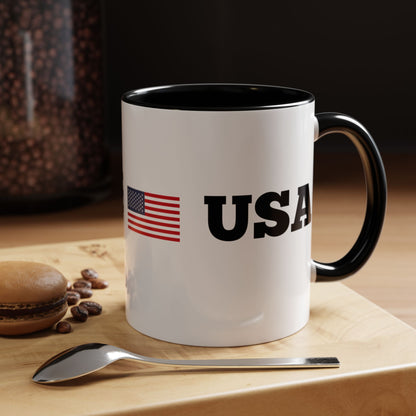 TRUMP USA * Accent Ceramic Coffee Mug in 4 colors - 11oz & 15oz