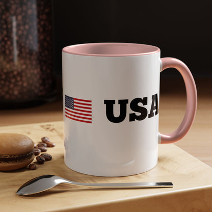 TRUMP USA * Accent Ceramic Coffee Mug in 4 colors - 11oz & 15oz