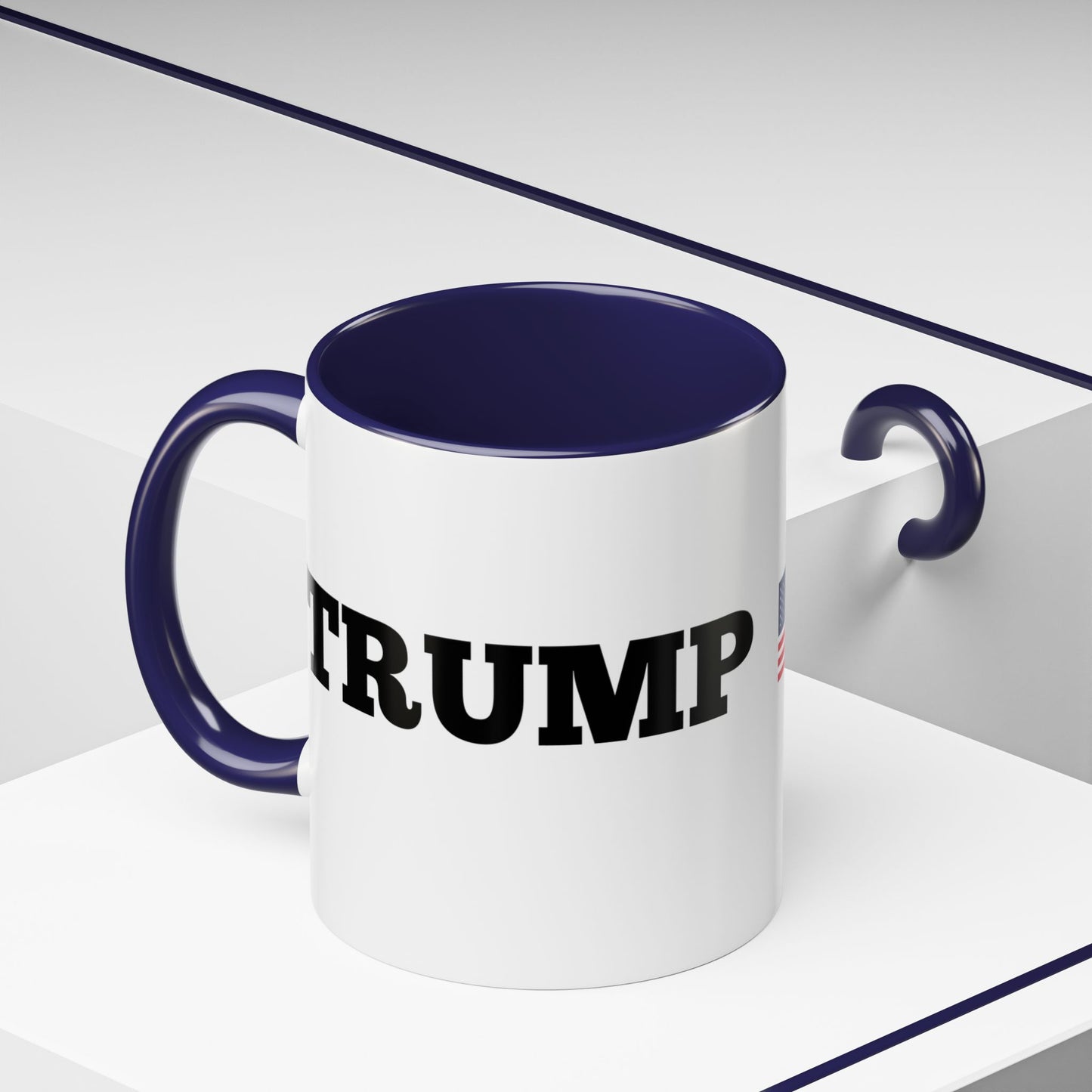 TRUMP USA * Accent Ceramic Coffee Mug in 4 colors - 11oz & 15oz