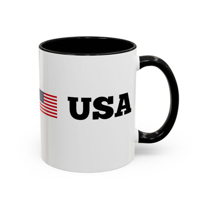 TRUMP USA * Accent Ceramic Coffee Mug in 4 colors - 11oz & 15oz